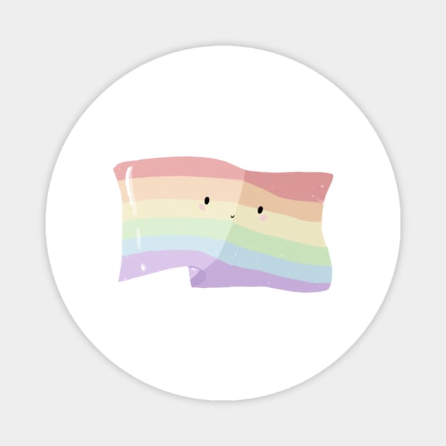 LBGTQ pride flag Magnet by Mydrawingsz